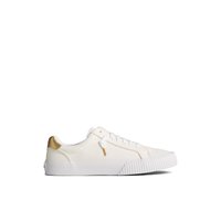 Bermuda Metallic Sneaker - Flat Heel - Low Top Sneakers